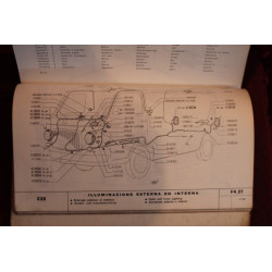 238     MECHANICS SPARE PARTS CATALOGUE (1° EDITION 1967) edge with defects and some handwritten inside
