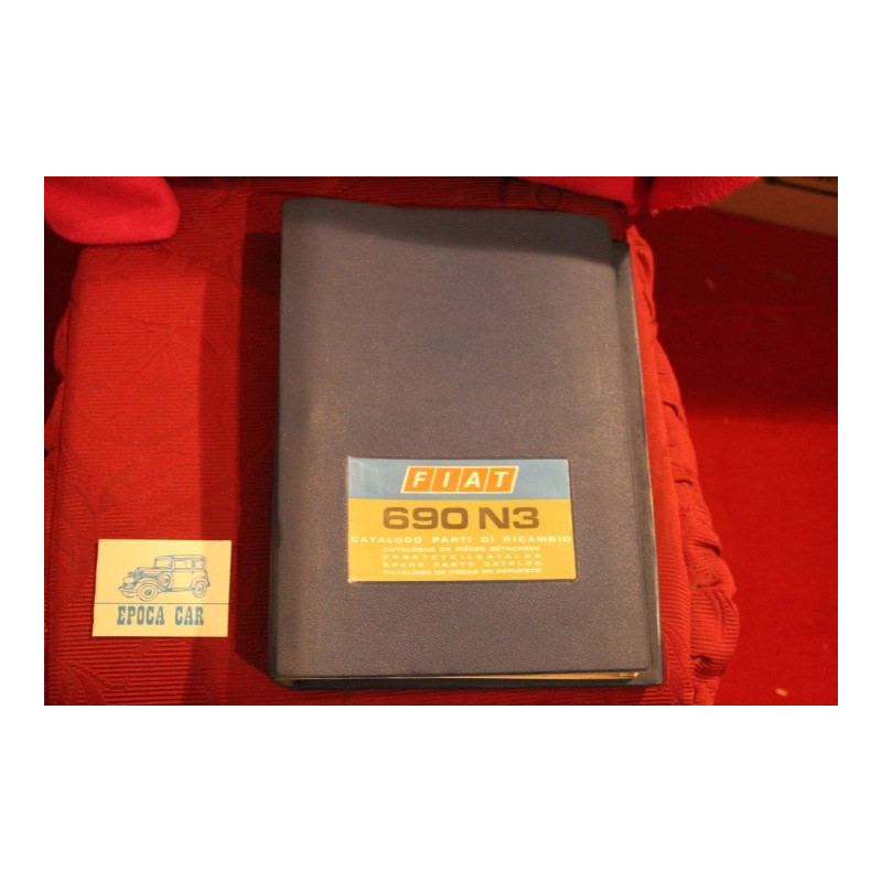 690 N3     CATALOGO PARTI DI RICAMBIO (1° EDIZIONE 1968) buono stato