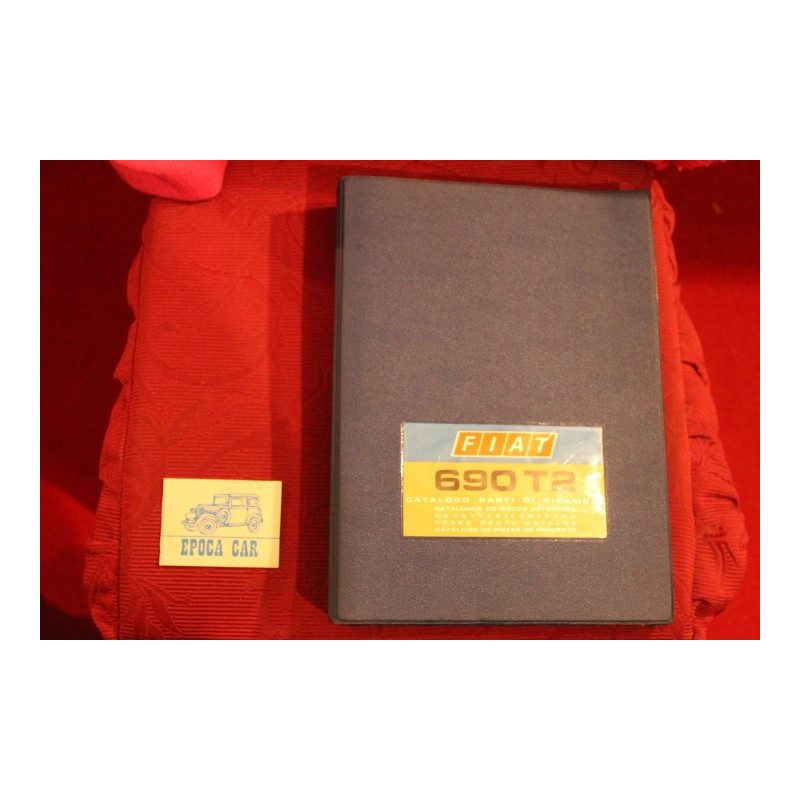 690 T2     CATALOGO PARTI DI RICAMBIO (1° EDIZIONE 1969) buono stato