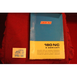 180 NC    BODY SPARE PARTS CATALOGUE (1°EDITION 1974) cover with defects