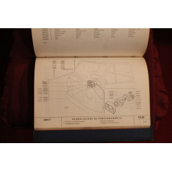 600 T     CATALOGO PARTI DI RICAMBIO (1° EDIZIONE 1967) buono stato