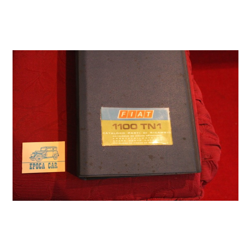 1100 TN 1       SPARE PARTS CATALOGUE (1969) first page missing, the rest in good conditions