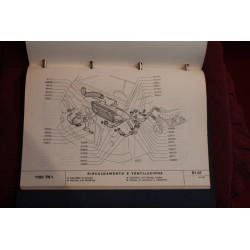 1100 TN 1       SPARE PARTS CATALOGUE (1969) first page missing, the rest in good conditions