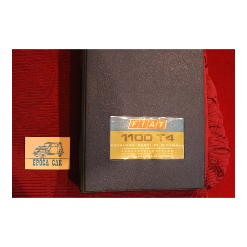1100 T4    CATALOGO PARTI DI RICAMBIO (1° EDIZIONE 1969)  buono stato