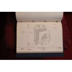 1100 T4     SPARE PARTS CATALOGUE (1° EDITION 1969 ) good conditions