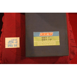 697 T / 697 TP     CATALOGO PARTI DI RICAMBIO (1°EDIZIONE 1970) buone condizioni (qualche macchiolina di ruggine)