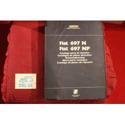 697 N / 697 NP     CATALOGO PARTI DI RICAMBIO (3° EDIZIONE 1976) discreto stato (4a di copertina un pò macchiata)