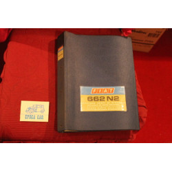 662 N2      CATALOGO PARTI DI RICAMBIO (1° EDIZIONE 1969) discreto stato (copertina un pò sbilenca)