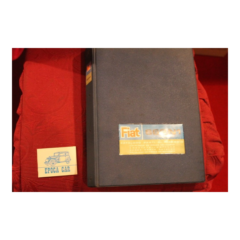 662  N1   CATALOGO PARTI DI RICAMBIO (1° EDIZIONE 1968) buono stato