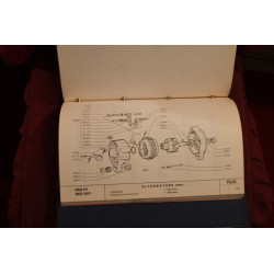 662  N1   CATALOGO PARTI DI RICAMBIO (1° EDIZIONE 1968) buono stato