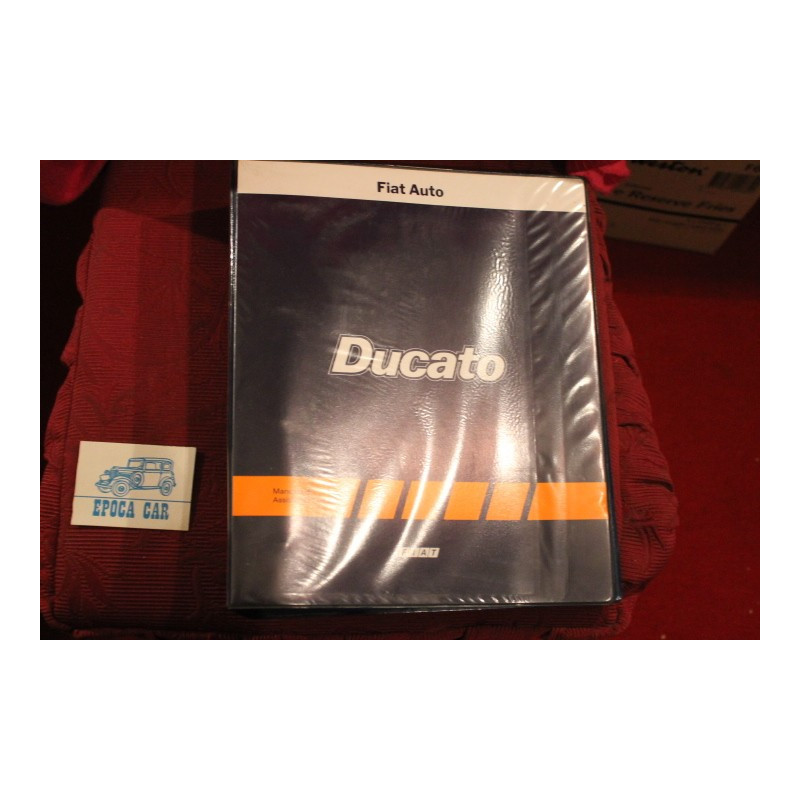 DUCATO      MANUALE DI ASSISTENZA TECNICA (1986)  buono stato