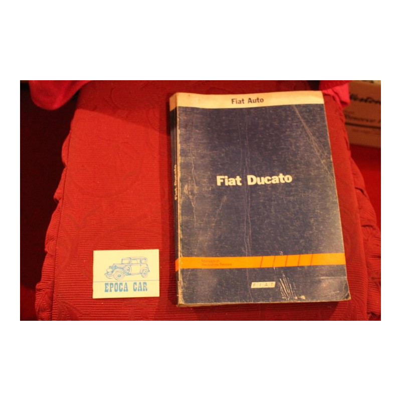 DUCATO     HANDBOOK FOR REPAIRS (1981)  cover with defects