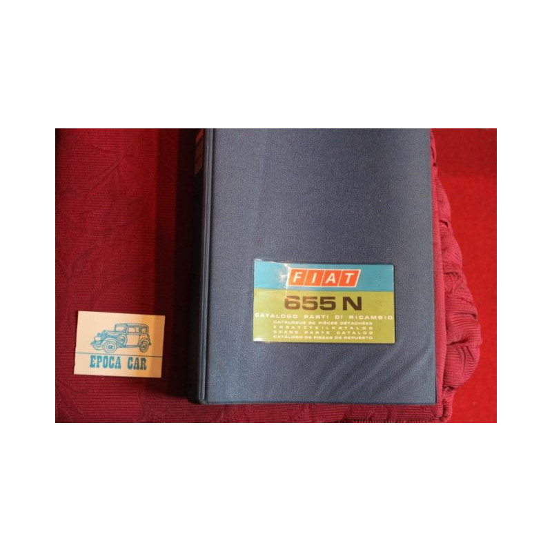 655 N        SPARE PARTS CATALOGUE (1° EDITION 1970) good condition