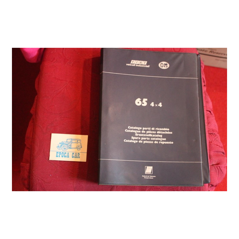 FIAT - OM      65  4 X 4      CATALOGO PARTI DI RICAMBIO (1° EDIZIONE 1976) buono stato