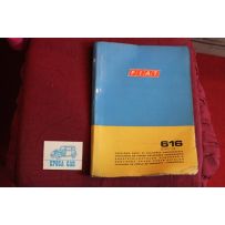 616       BODY SPARE PARTS CATALOGUE (1° EDITION 1970) cover with a little defect