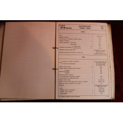 616 BENZINA     CARATTERISTICHE E DATI (1970)  bono stato