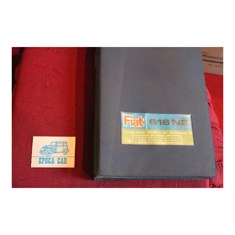 616 N2     SPARE PARTS CATALOGUE (1° EDITION 1968)  first page detached and a little dirty