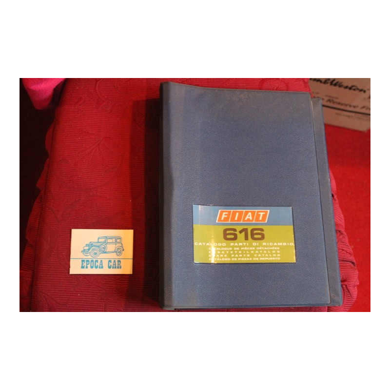 616      SPARE PARTS CATALOGUE (2° EDITION 1974) good condition