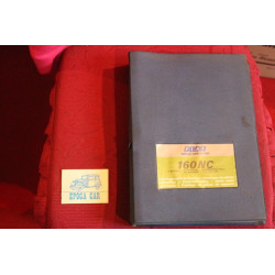 160 NC E DERIVATI     CATALOGO PARTI DI RICAMBIO (1° EDIZIONE 1974) buono stato