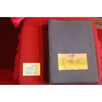 160 NC     SPARE PARTS CATALOGUE (1° EDITION 1974) good condition