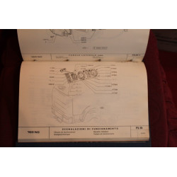 160 NC E DERIVATI     CATALOGO PARTI DI RICAMBIO (1° EDIZIONE 1974) buono stato