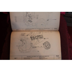 691 T      SPARE PARTS CATALOGUE (1° EDITION 1973)  first two pages with dots rust (see photo)