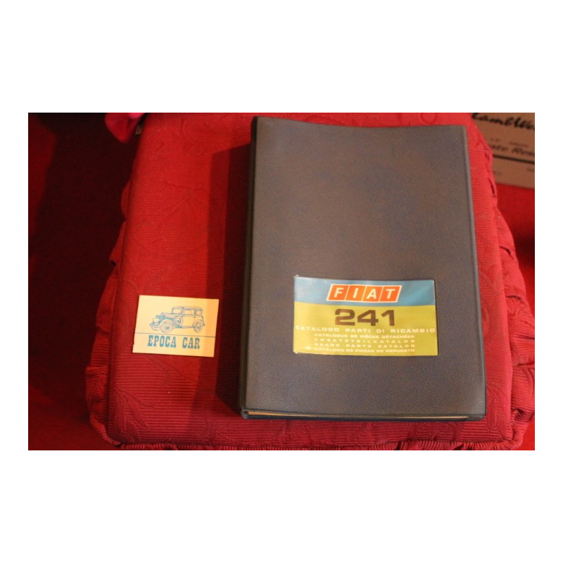 241      CATALOGO PARTI DI RICAMBIO (1° EDIZIONE 1967)  buono stato