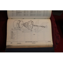 241      CATALOGO PARTI DI RICAMBIO (1° EDIZIONE 1967)  buono stato