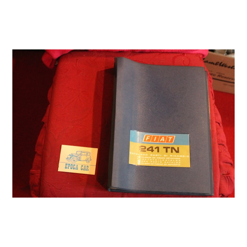 241 TN      CATALOGO PARTI DI RICAMBIO (1°EDIZIONE 1968)  buono stato