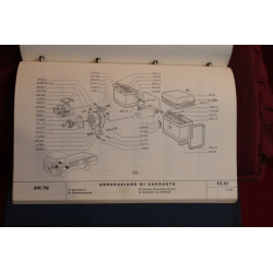 241 TN      CATALOGO PARTI DI RICAMBIO (1°EDIZIONE 1968)  buono stato