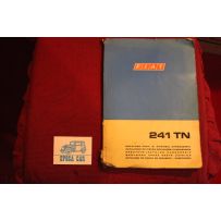 241 TN     CATALOGO PARTI DI RICAMBIO-CARROZZERIA (1°EDIZIONE 1968) costola un pò rovinata, qualche scritta interna