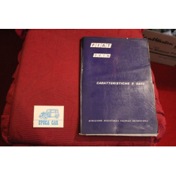 241 N    CARATTERISTICHE E DATI (1968) buono stato