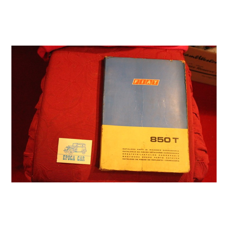 850 T      BODY SPARE PARTS CATALOGUE (1° EDITION 1970)