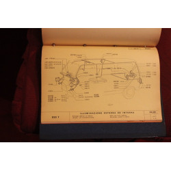 850 T    CATALOGO PARTI DI RICAMBIO (2° EDIZIONE 1972) buono stato