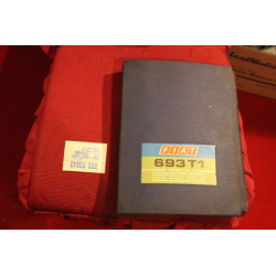 693 T1     SPARE PARTS CATALOGUE (2° EDITION 1970) good condition