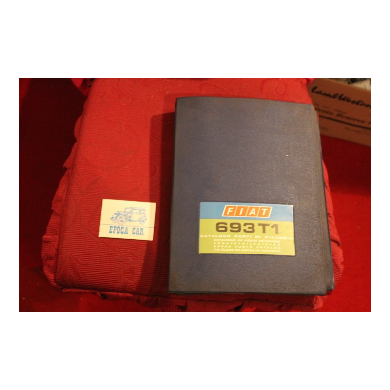 693 T1     SPARE PARTS CATALOGUE (2° EDITION 1970) good condition