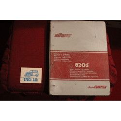 ENGINE  8205      SPARE PARTS CATALOGUE (1979) good condition ( cover with little defect)