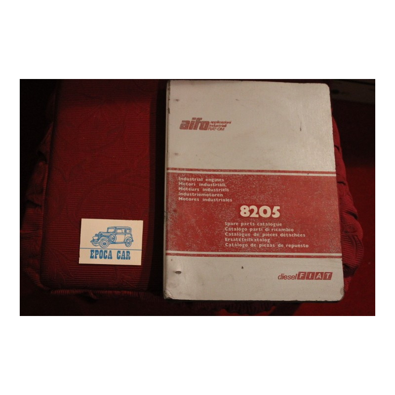 MOTORE  8205    CATALOGO PARTI DI RICAMBIO (1979) buono stato (copertina leggermente consumata)