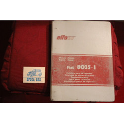 ENGINE  8035-1    SPARE PARTS CATALOGUE  good condition (cover with little defect)