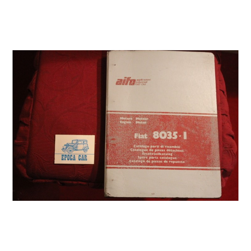 MOTORE 8335-1       CATALOGO PARTI DI RICAMBIO   buono stato ( copertina un pò consumata)