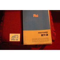 ENGINE   213     SPARE PARTS CATALOGUE (5° EDITION 1966) good condition