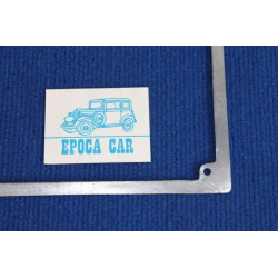 CORNICE TARGA IN ALLUMINIO POSTERIORE (SPECIFICARE MISURE TARGA)