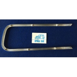 FRONT TRIMS CURVED CHROME (PAIR)