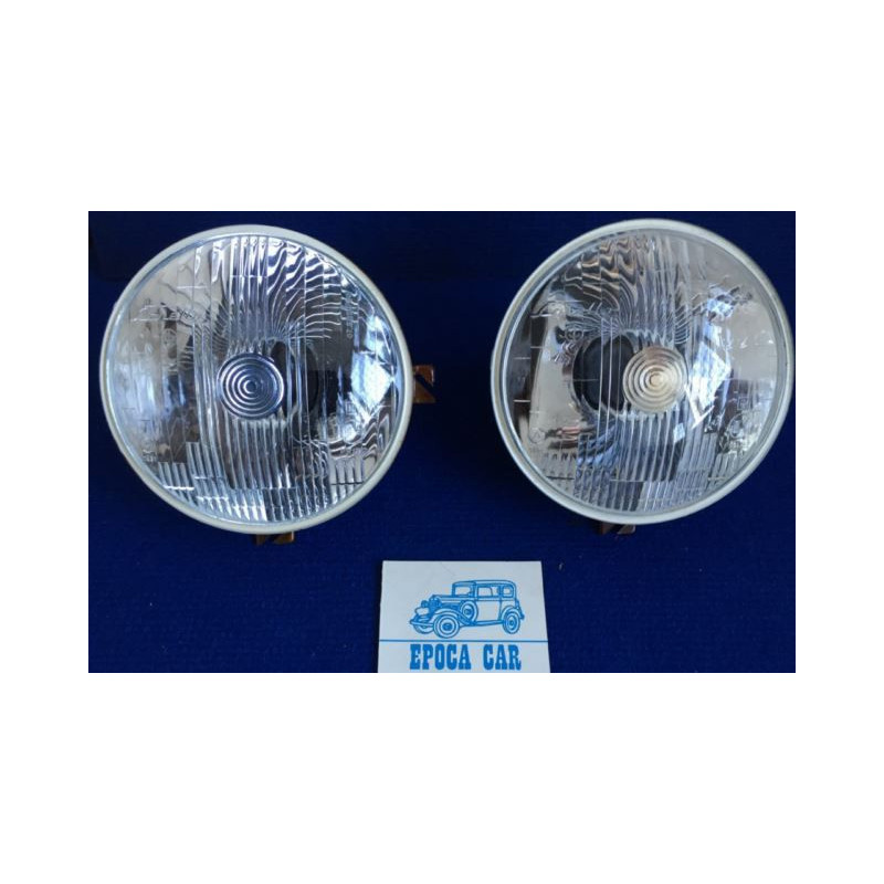 HEADLAMP OPTICAL  1750 BERLINA ( UNTIL AUGUST 1969) ORIGINAL NOS PAIR