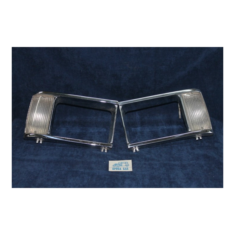 FRONT HEADLAMP RING COMPLETE OF LIGHT PAIR CARELLO NOS